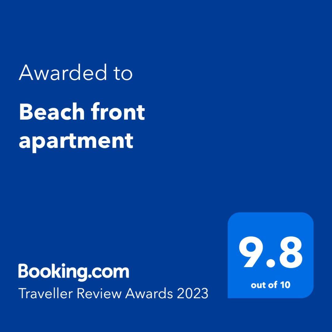 Beach Front Apartment Avlonya Dış mekan fotoğraf